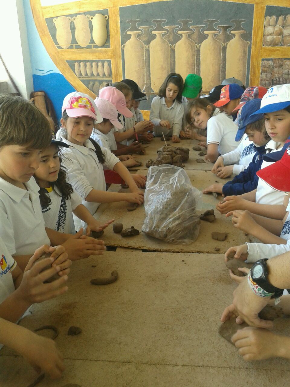 Alfarería de Totana con 1º Primaria