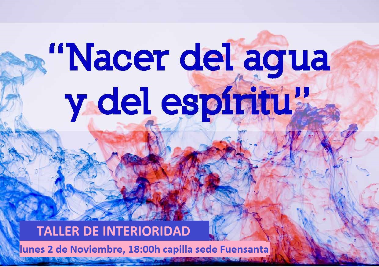 Nacer del agua y del espíritu