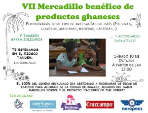 Cartel mercadillo