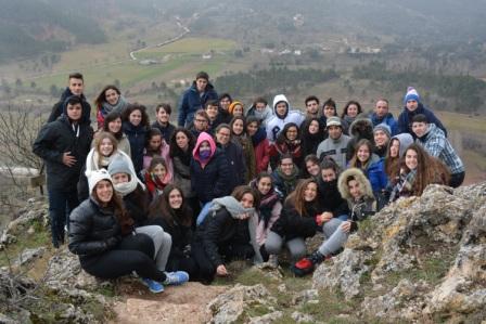 Excursión de 2º de Bachillerato a Los Chorros del río Mundo.