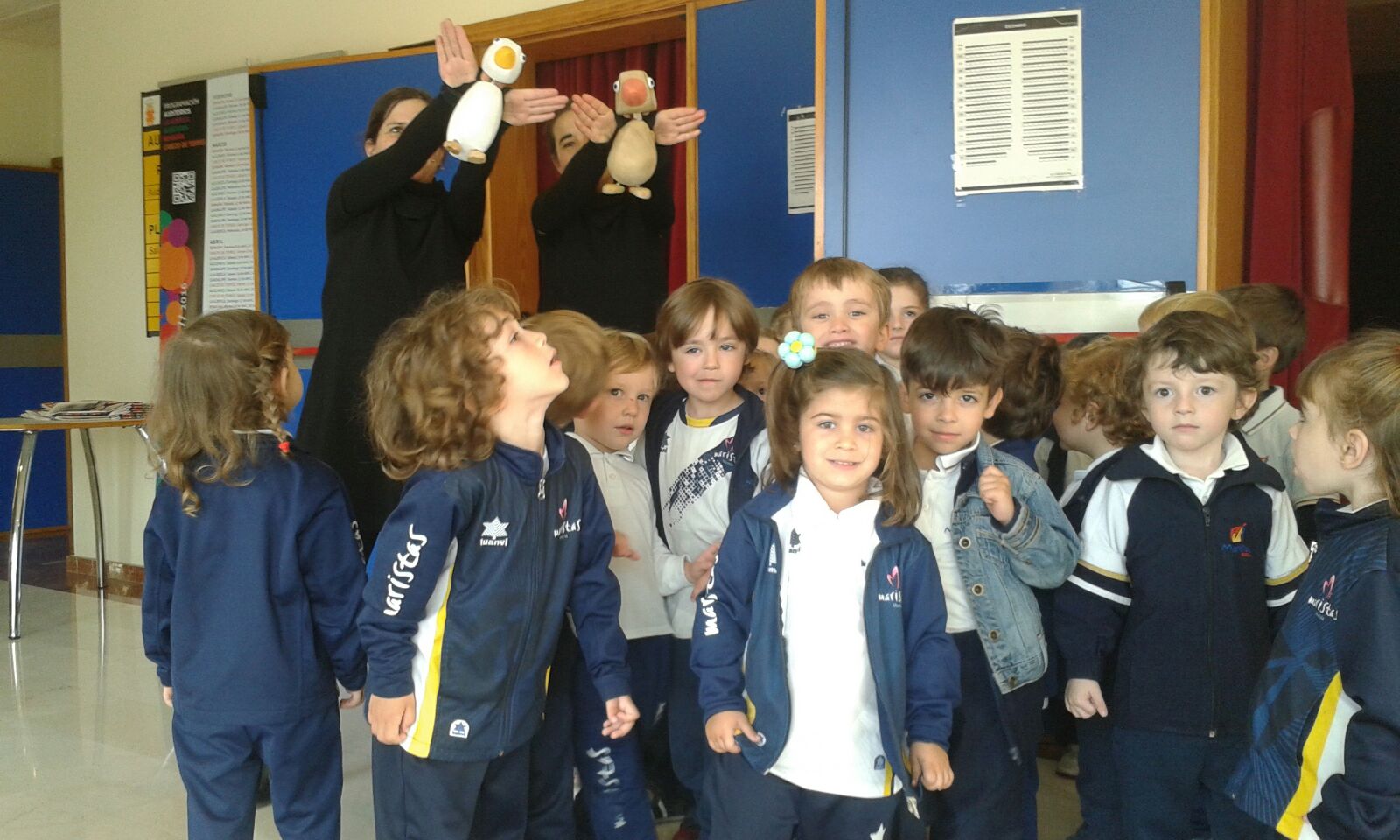 1º Infantil acude al Teatro