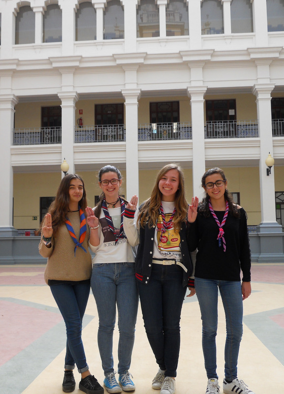 Celebramos el día del Pensamiento Scout