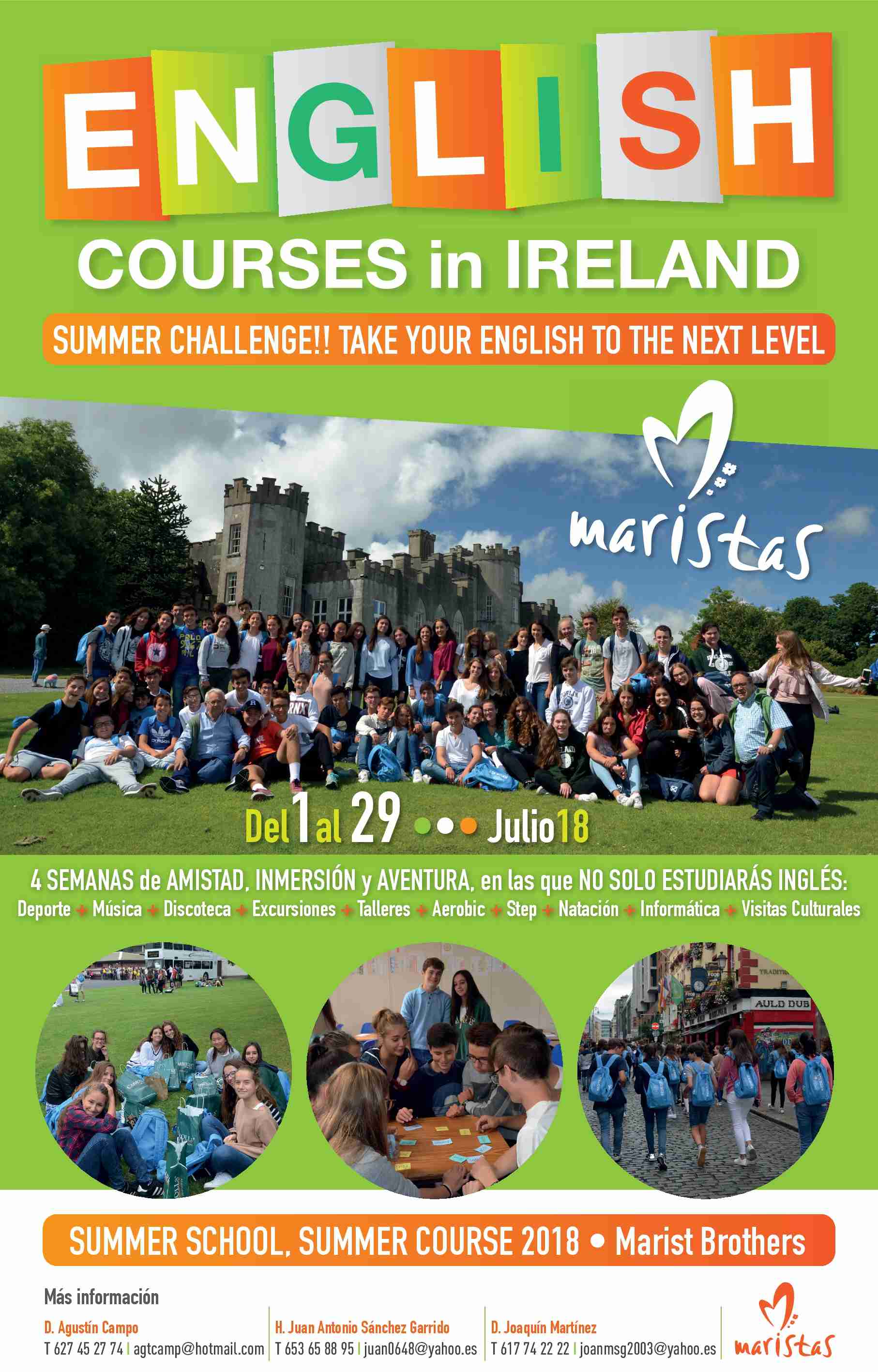 English Courses in Ireland