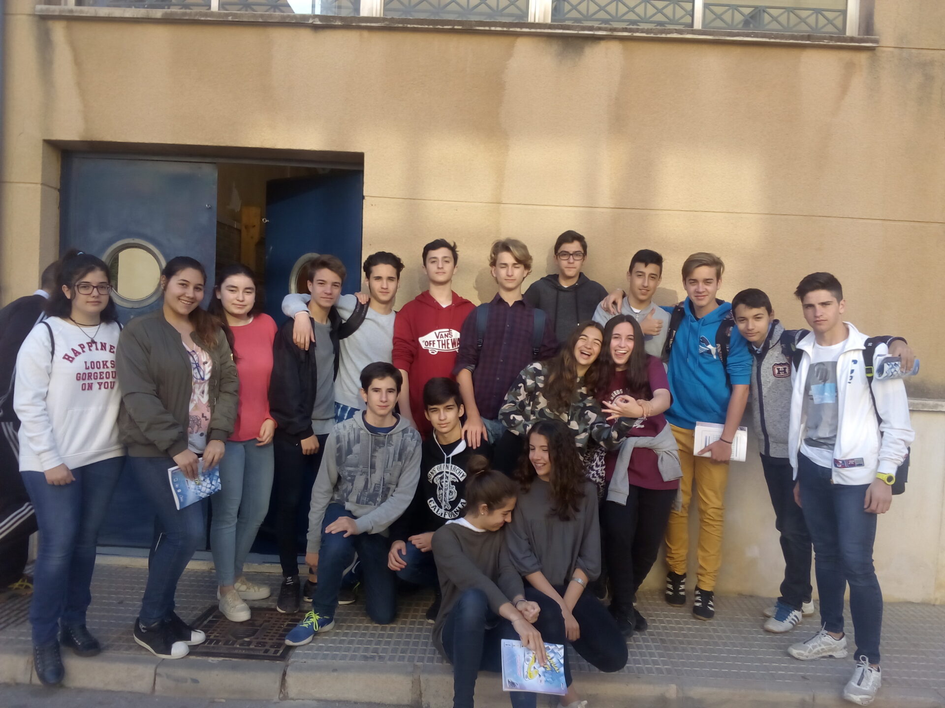 Participación de alumnos de 3º de ESO en el concurso de educación vial