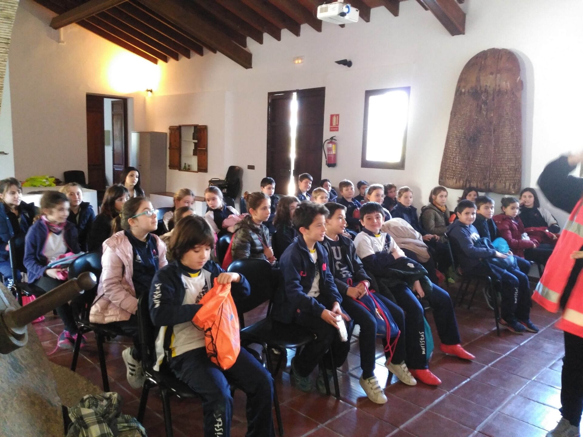 Cuarto de Primaria Visita la  Planta de Tratamiento de Residuos