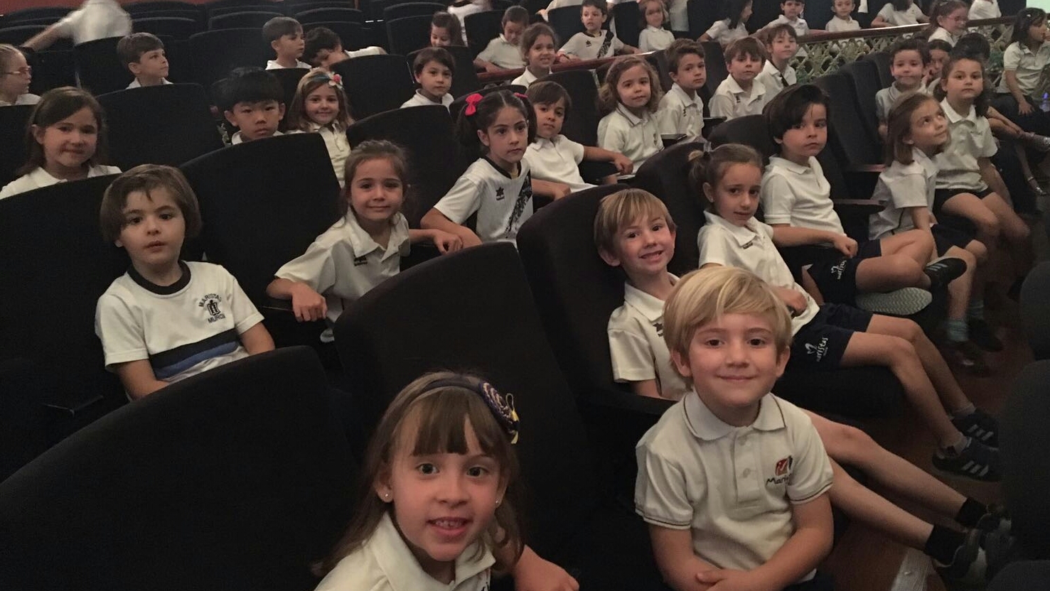 Tercero de Infantil en el Teatro Circo
