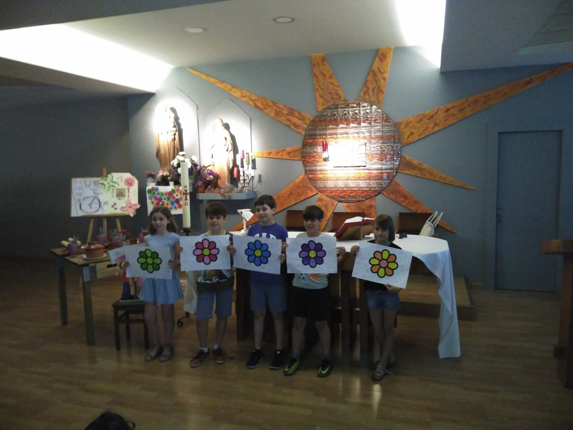 Itinerario con María. Primer tramo de Primaria