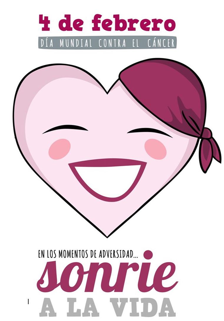CARTEL SOLIDARIO: DÍA MUNCIAL DEL CÁNCER