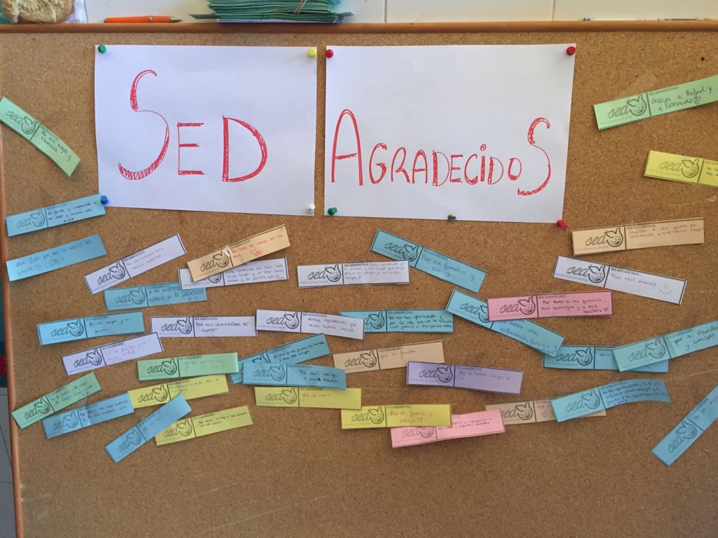 MOVIÉNDOSE PARA DAR GRACIAS