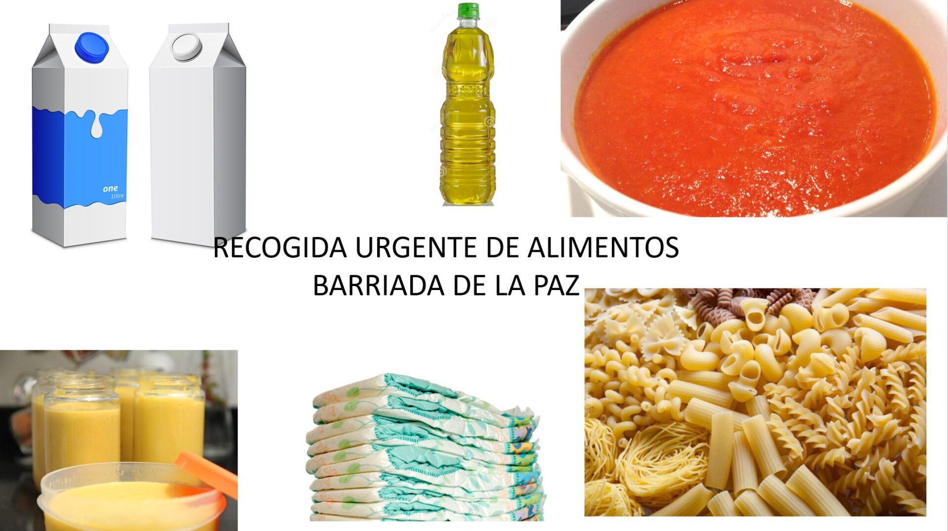 RECOGIDA URGENTE DE ALIMENTOS