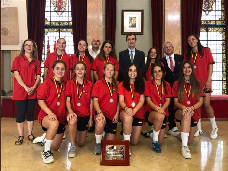 SUBCAMPEÓN DE EUROPA DE BALONCESTO CADETE FEMENINO, REPRESENTANDO A ESPAÑA EN LOS JUEGOS “FISEC 2018”