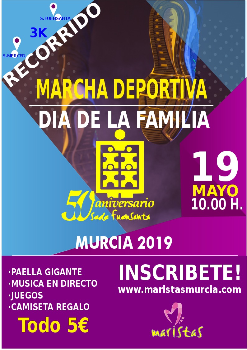 Marcha deportiva. Día de la Familia