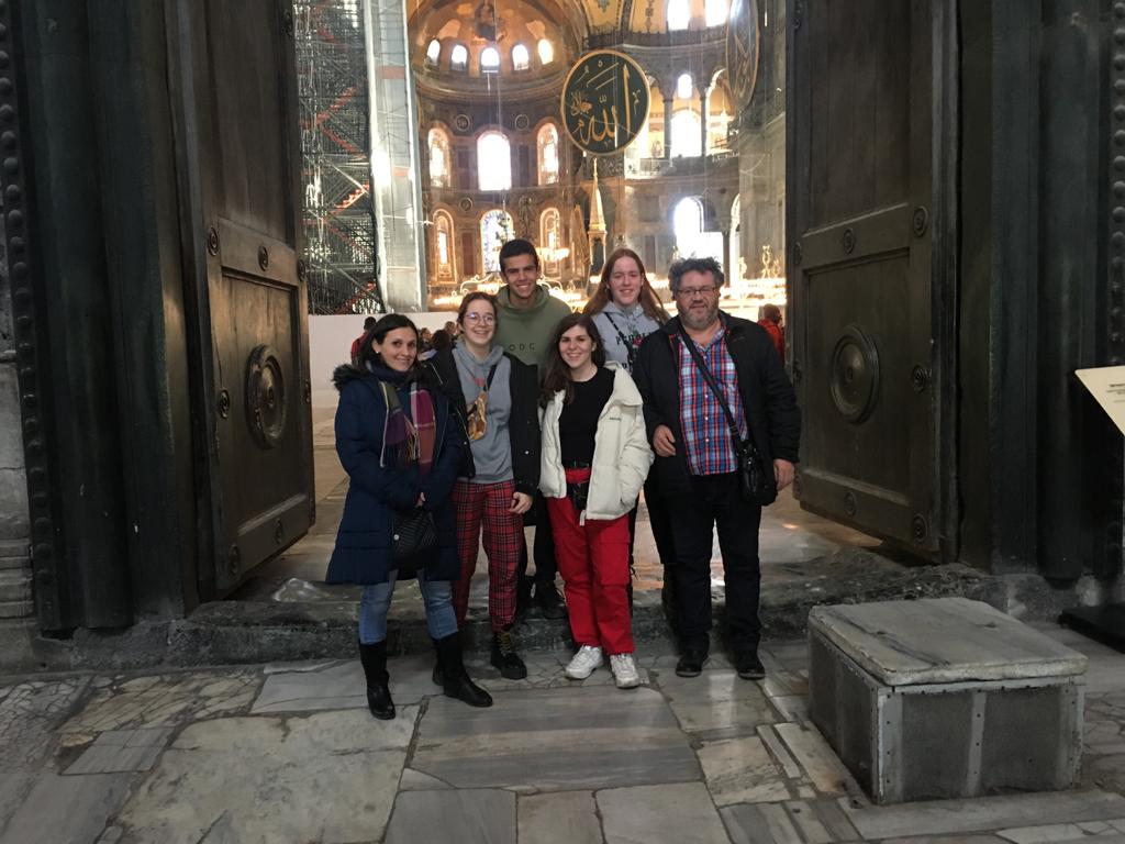 Día en Estambul para nuestros alumnos Erasmus +.