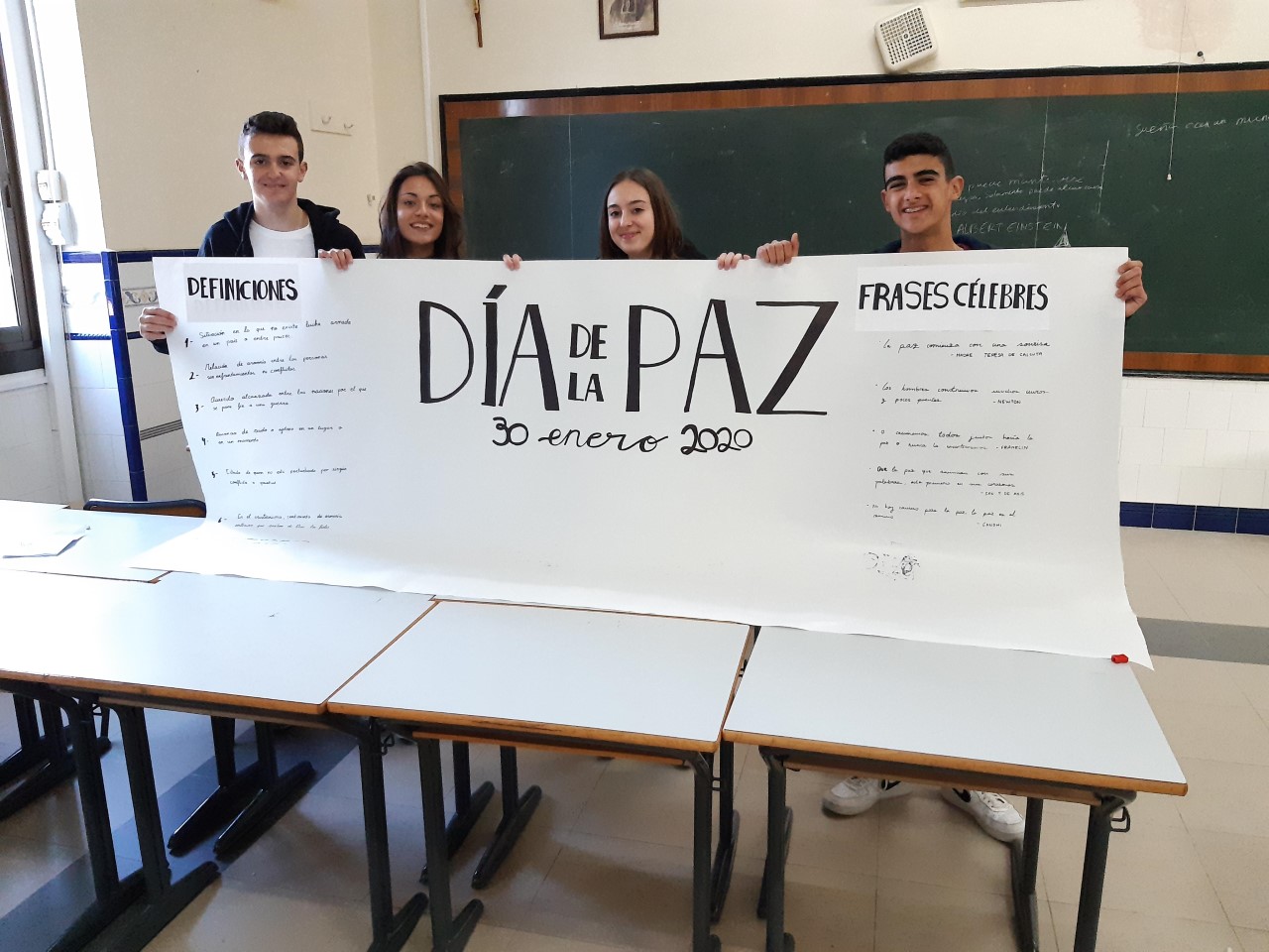 AHORA MARISTAS EN EL DÍA DE LA PAZ