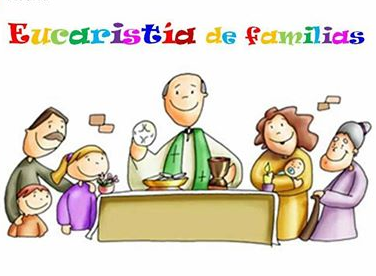 Eucaristía Familiar 14 de marzo a las 17:30