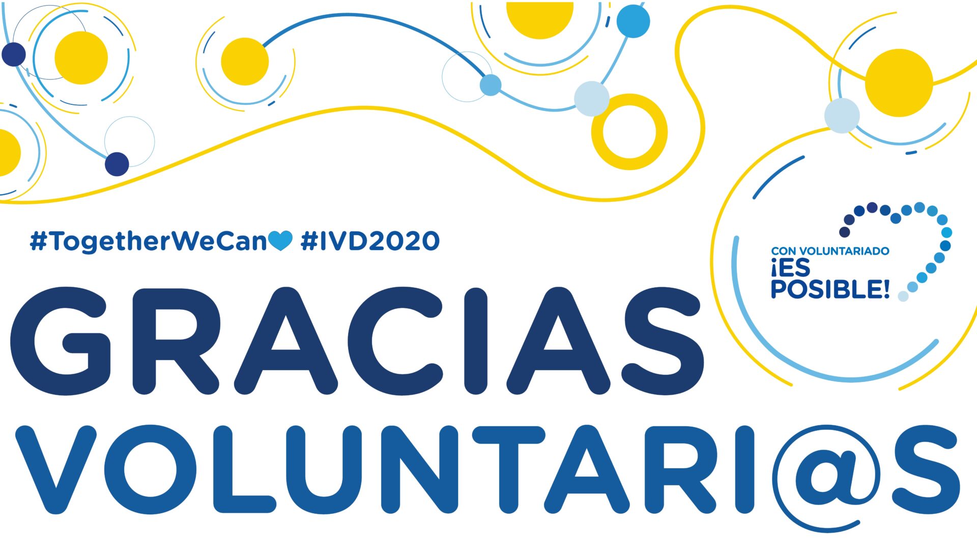 Despierta con el día Internacional del Voluntariado.