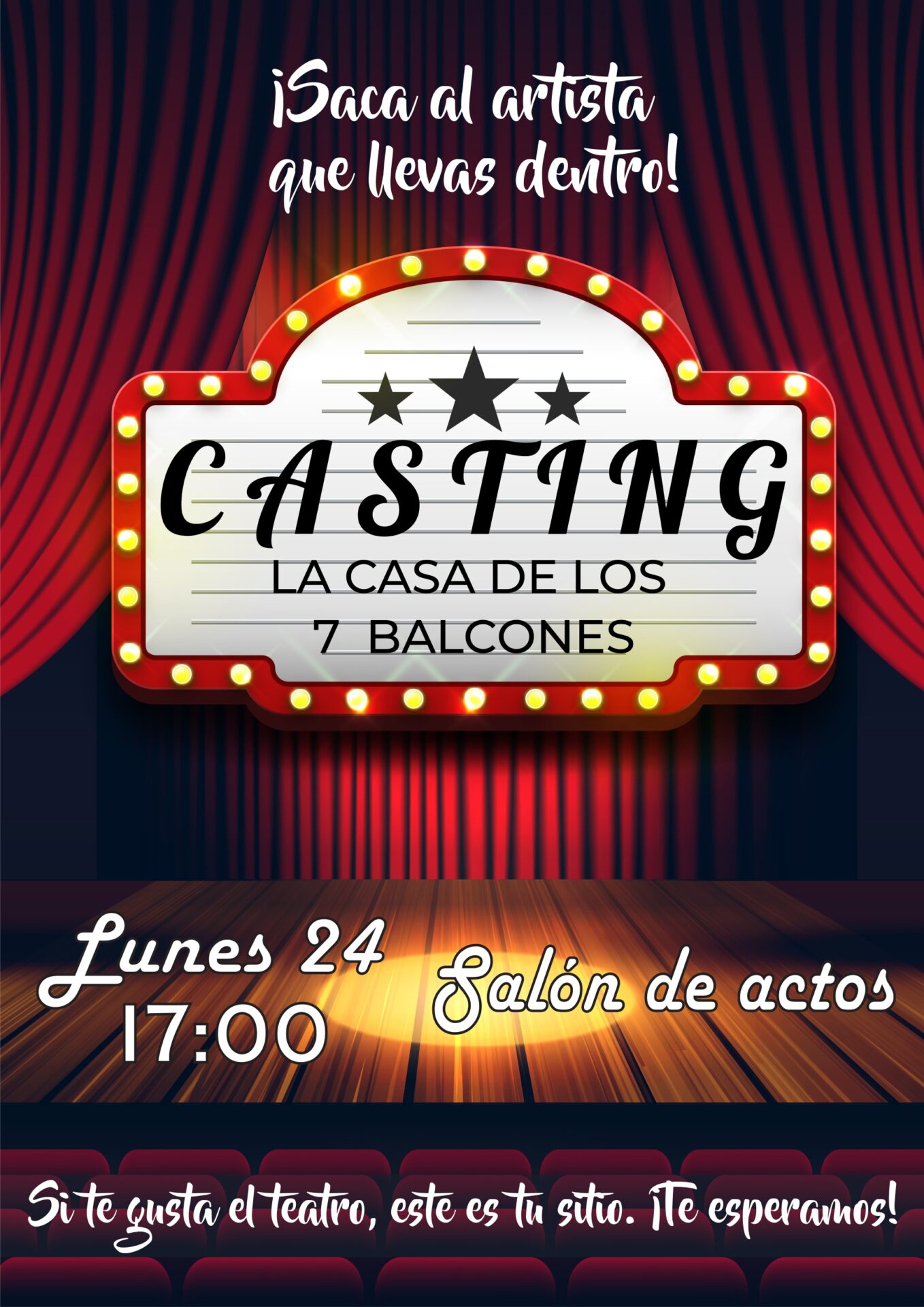 Casting: La casa de los siete balcones