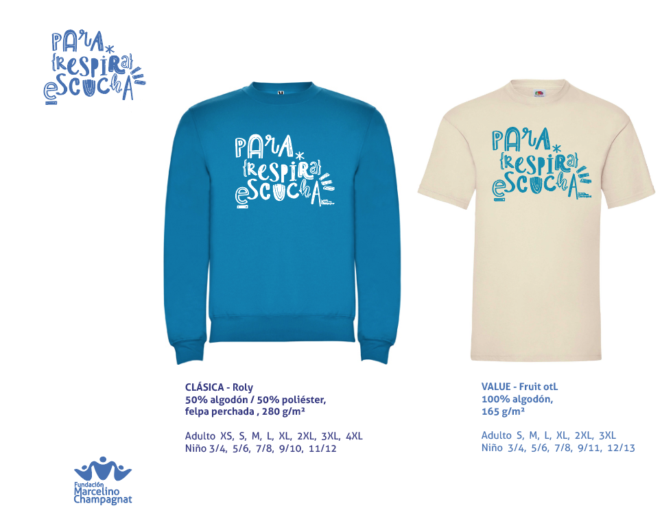 ¡¡¡SUDADERAS Y CAMISETAS SOLIDARIAS!!!