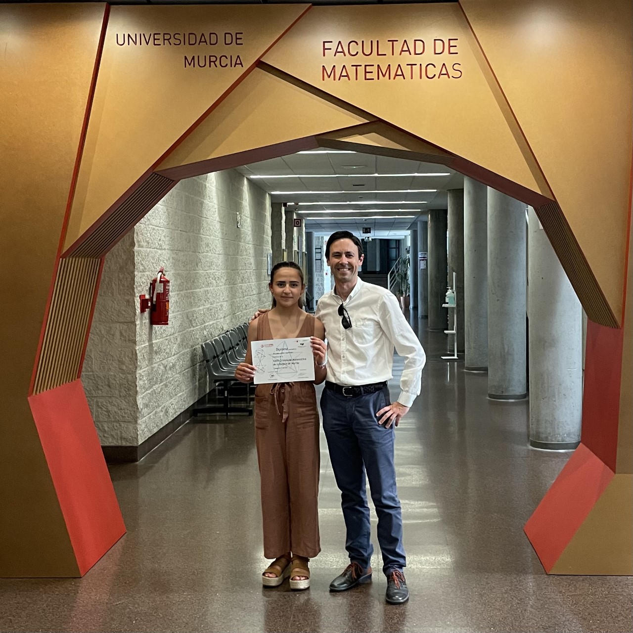 Ganadora de la XXXII Olimpiada Matemática de la Región de Murcia