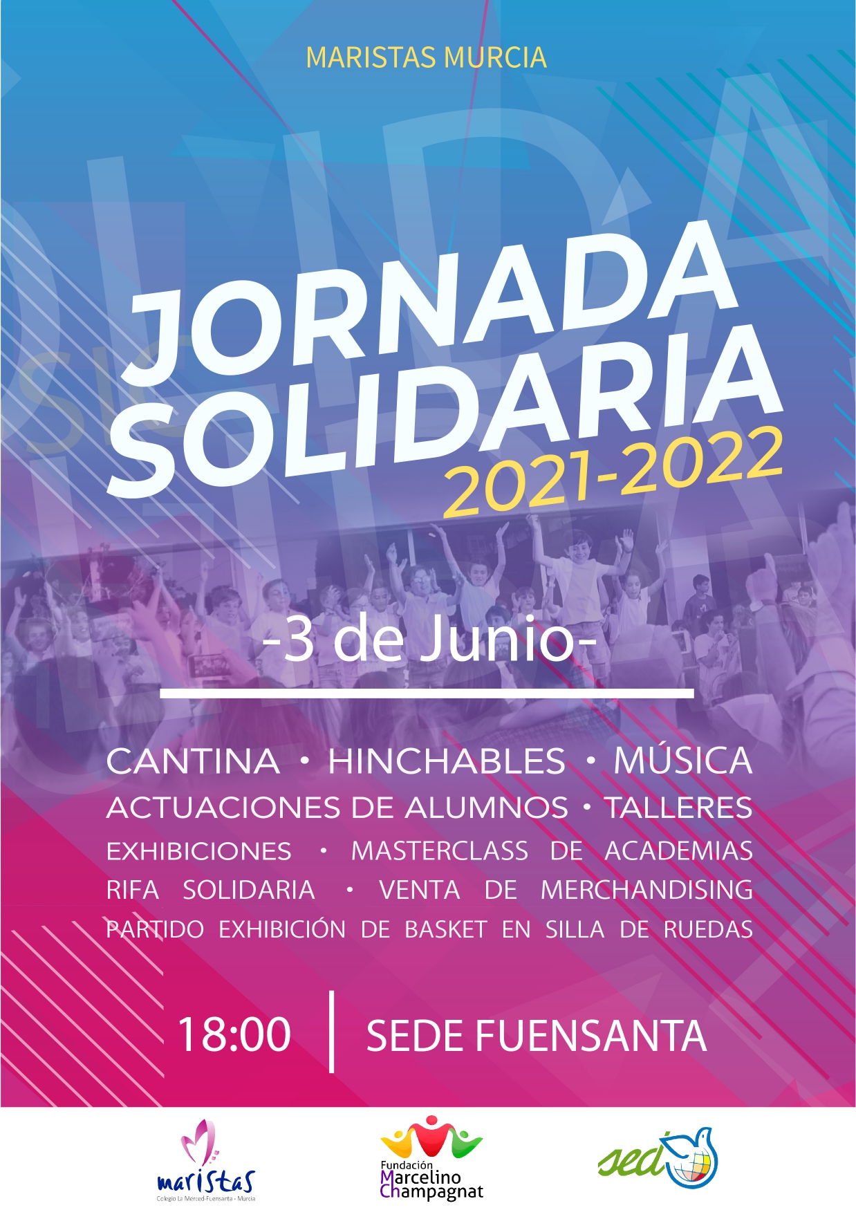 JORNADA SOLIDARIA VIERNES 3 DE JUNIO