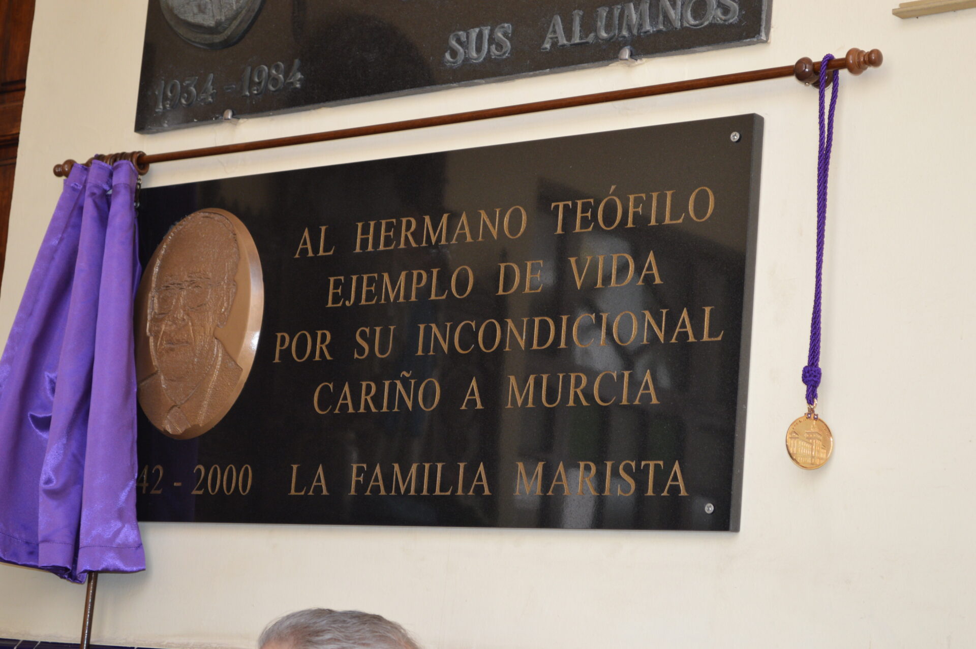 Homenaje al Hno. Teófilo