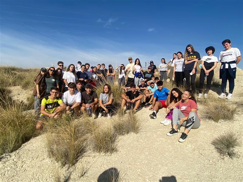 Salida a Lorca de los alumnos de Geografía